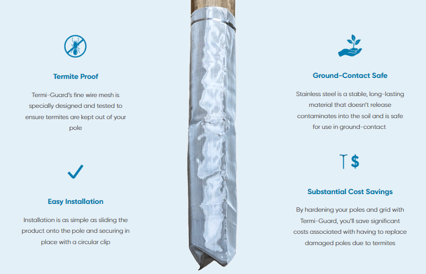 Polesaver Termi-Guard™ Polesaver Termi-Guard Points